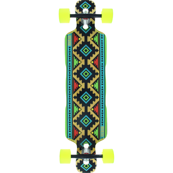 Riviera Dineh Drop Through Complete Longboard Skateboard -8.75x37 