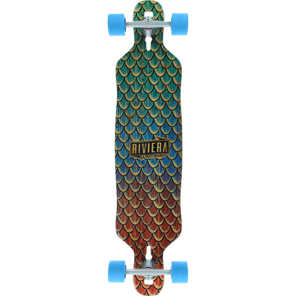 Riviera Sea Snake Drop Through Complete Skateboard -9.5x41.5