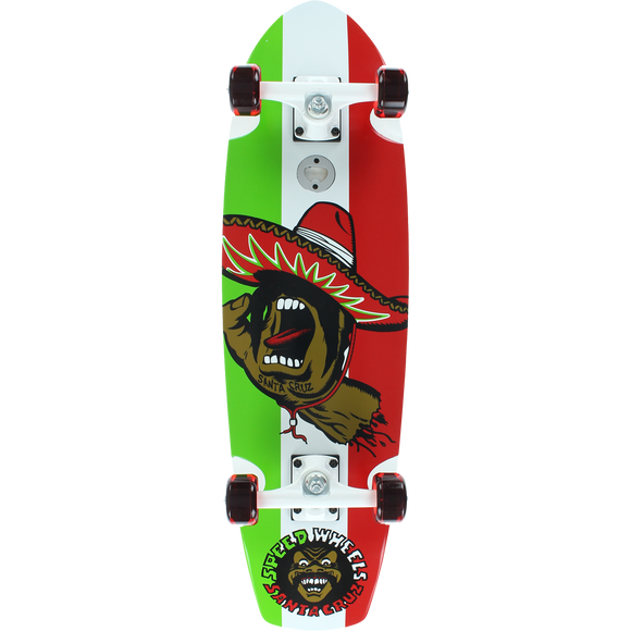 Santa Cruz El Mano Street Shark Complete Skateboard -8.8x30.97 | Universo Extremo Boards Skate & Surf