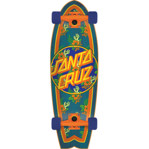 Santa Cruz Vacation Dot Shark Cruiser Complete Skateboard -8.8x27.7 