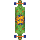 Santa Cruz Vacation Dot Dd Complete Longboard Skateboard -10x40 Green 