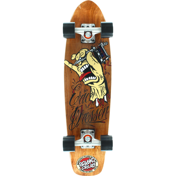 Santa Cruz Dressen Tattoo Hand Jammer Complete Skateboard -7.4x29.1 | Universo Extremo Boards Skate & Surf