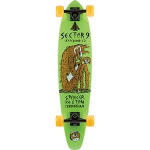 Sector 9 Skc Lobo Complete Skateboard -8x34 Green 