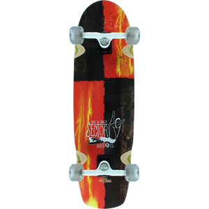 Sector 9 Savage 2016 Black/Red Complete Skateboard -9x33 Cruiser | Universo Extremo Boards Skate & Surf