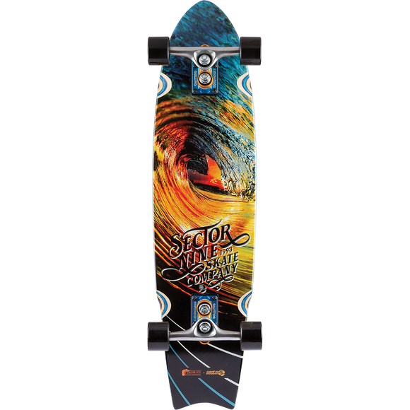 Sector 9 Nectar Unagi Complete Skateboard -8.75x34.5 Sidewinder 