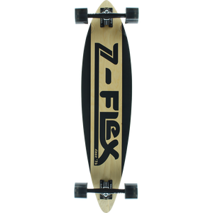 Z-Flex Pintail Complete Skateboard -9x38 Moving Sidewalk Black 