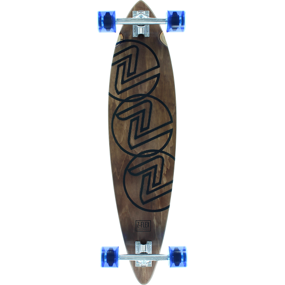Z-Flex Pintail Complete Skateboard -9x38 Trinity 