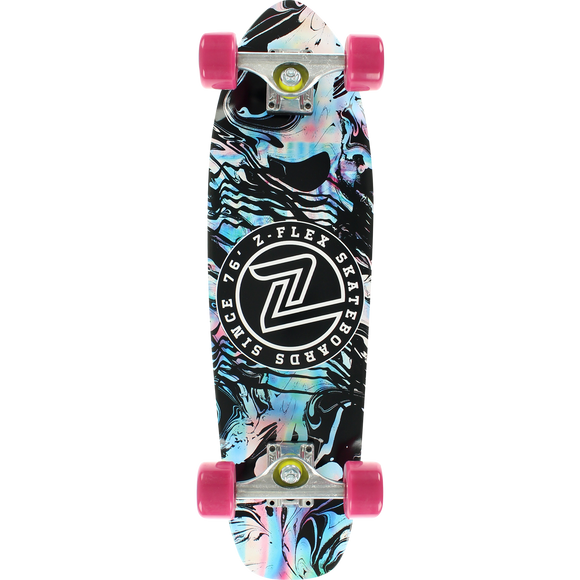 Z-Flex Adams Cruiser Complete Skateboard -7.5x29.25 Acid Black | Universo Extremo Boards Skate & Surf