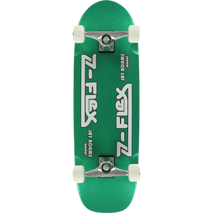 Z-Flex Adams Cruiser Complete Skateboard -9.5x32 Green Metal Flake 