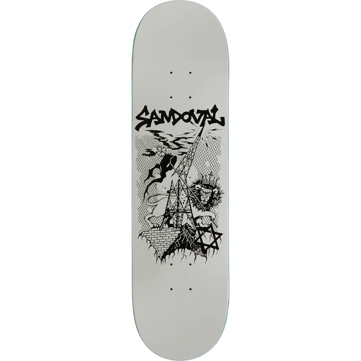 Zero Sandoval End Of Times Skateboard Deck -8.37 DECK ONLY