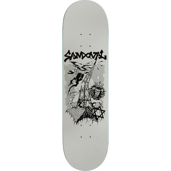 Zero Sandoval End Of Times Skateboard Deck -8.37 DECK ONLY