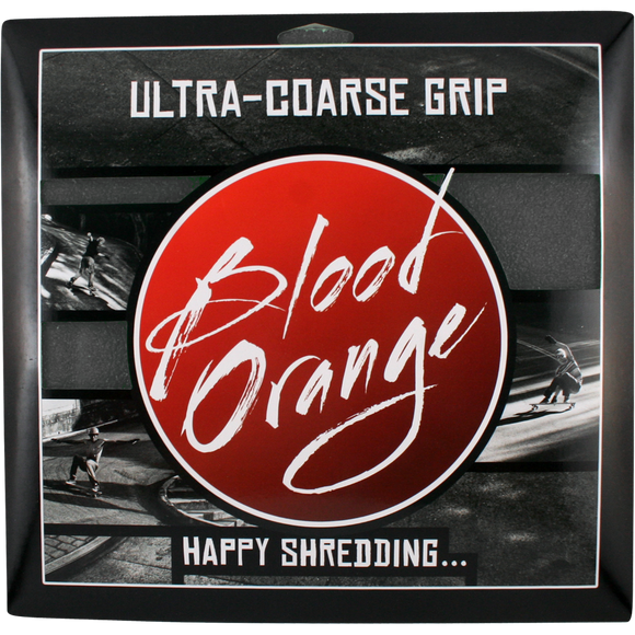 Blood Orange X-Coarse Grip Squares-Black 4/10x11 | Universo Extremo Boards Skate & Surf