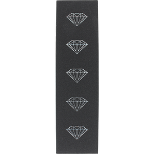 Diamond Brilliant Black/White GRIPTAPE - 1 Single Sheet | Universo Extremo Boards Skate & Surf
