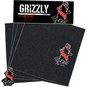 Grizzly GRIPTAPE Squares Sheckler Inked Pack | Universo Extremo Boards Skate & Surf