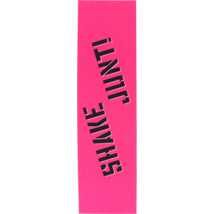 Shake Junt Single Sheet Colored GRIPTAPE 9x33 Pink/Black/White | Universo Extremo Boards Skate & Surf