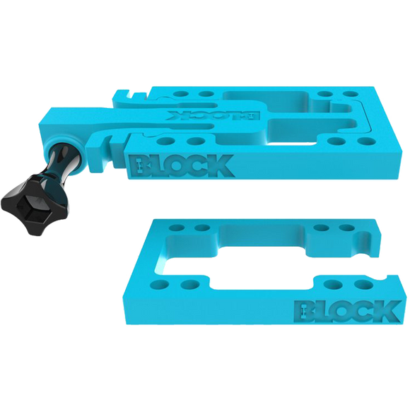 Block Riser Goblock Risers Kit Blue (Connect GoPro's HeroÆ to your Skateboard) | Universo Extremo Boards Skate & Surf