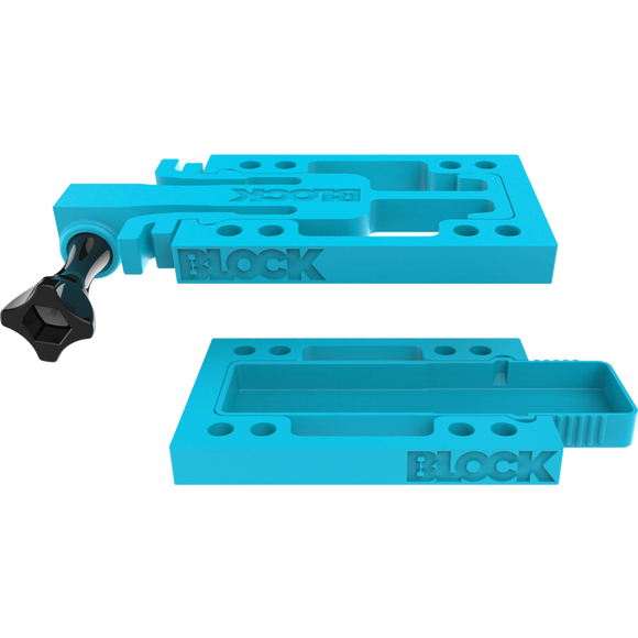 Block Riser Gostash Combo Risers Kit Blue (Connect a Light Camera to your Skateboard) | Universo Extremo Boards Skate & Surf
