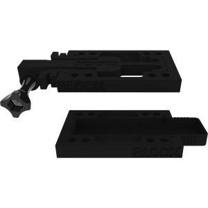 Block Riser Gostash Combo Risers Kit Black (Connect a Light Camera to your Skateboard) | Universo Extremo Boards Skate & Surf