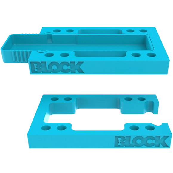 Block Riser Stashblock Risers Kit Blue | Universo Extremo Boards Skate & Surf