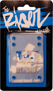 Cliche 1/8" Skateboard Risers Pads-Clear Set (2 Units)