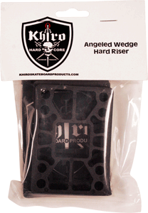 Khiro Shock Pad Set 60a Wedge/Angle Black  | Universo Extremo Boards Skate & Surf