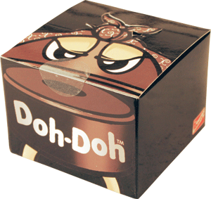 Shortys (10/Pk) Doh Doh- Black 100a Skateboard Bushings