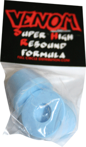 Venom (Super High Rebound Formula) Standard-86a Lt.Blue Set Skateboard Bushings