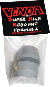 Venom (Super High Rebound Formula) Standard-98a Grey Set Skateboard Bushings