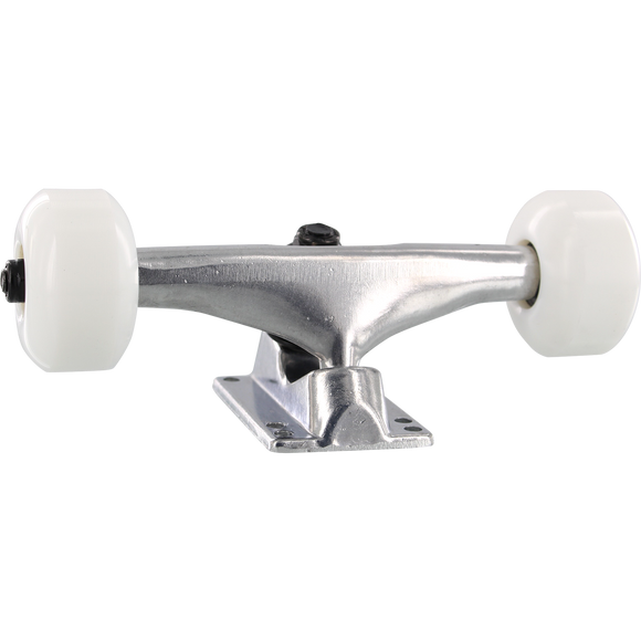 Essentials Assembly 5.25 Raw W/White 52mm Skateboard Trucks (Set of 2)