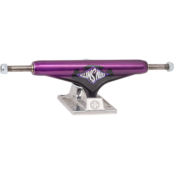 Independent Smith Std 159mm Warped Cross Purple/Black/Sil Skateboard Trucks (Set of 2)