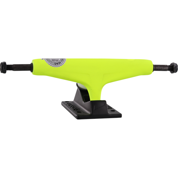 Tensor Reg Mag-Light 5.5 Neon Yellow/Black Skateboard Trucks (Set of 2)