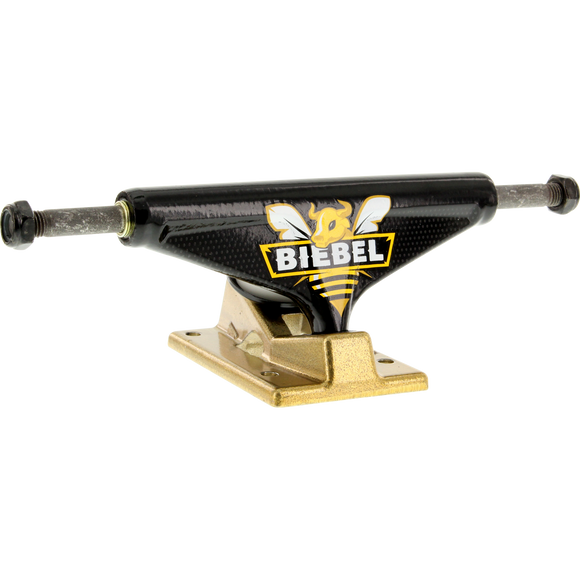 Venture Biebel LO 5.2 Beebull Black/Gold Skateboard Trucks (Set of 2) | Universo Extremo Boards Skate & Surf