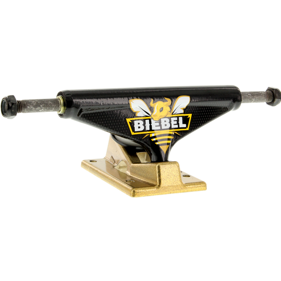 Venture Biebel HI 5.2 Beebull Black/Gold Skateboard Trucks (Set of 2) | Universo Extremo Boards Skate & Surf