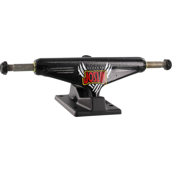 Venture Joslin LO 5.25 Pro Gloss Black/Flt.Black Skateboard Trucks (Set of 2) | Universo Extremo Boards Skate & Surf