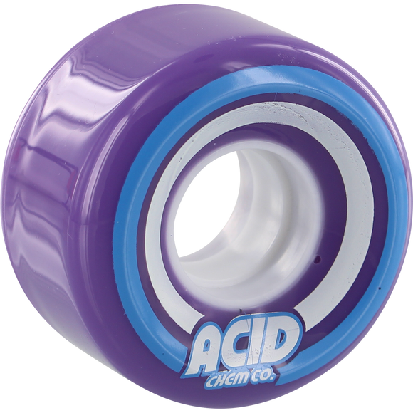 Acid Pods Conical 55mm 86a Purple Skateboard Wheels (Set of 4)