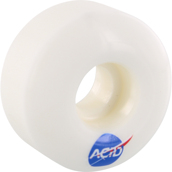 Acid Type A Space 55mm White Skateboard Wheels (Set of 4)