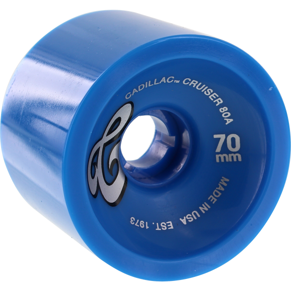 Cadillac Cruzers 70mm Blue Longboard Wheels (Set of 4) | Universo Extremo Boards Skate & Surf