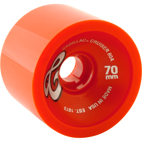 Cadillac Cruzers 70mm Red Longboard Wheels (Set of 4) | Universo Extremo Boards Skate & Surf