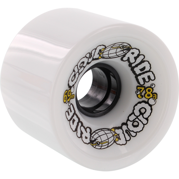 Cloud Ride! Cruiser 69mm 78a White Longboard Wheels (Set of 4) | Universo Extremo Boards Skate & Surf