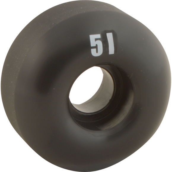 Essentials Black 51mm  Skateboard Wheels (Set of 4)