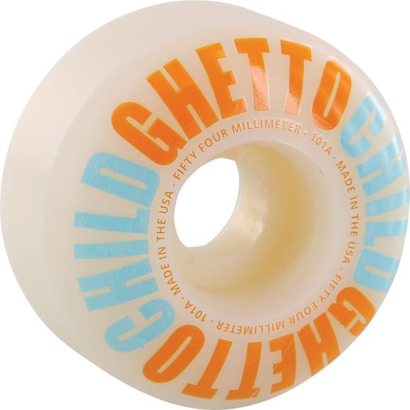 Ghetto Child Classic Logo 54mm Skateboard Wheels (Set of 4)