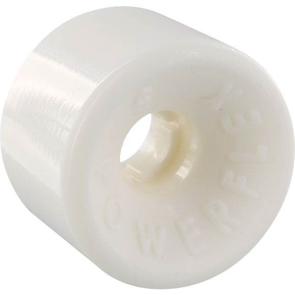 Powerflex 5 63mm 96a White Longboard Wheels (Set of 4)