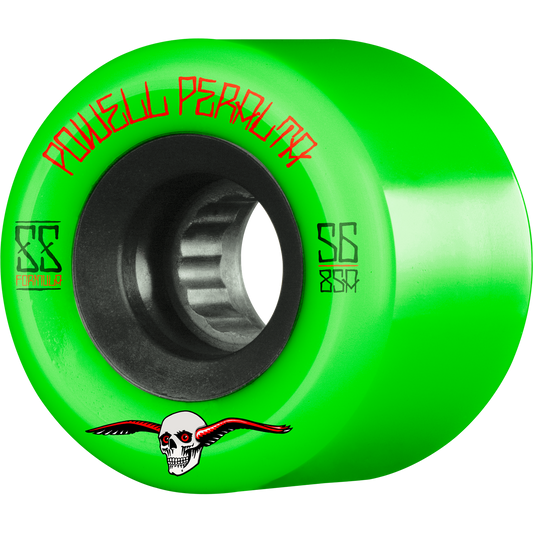 Powell Peralta G-Slides 56mm 85a Green/Black Skateboard Wheels (Set of 4) | Universo Extremo Boards Skate & Surf