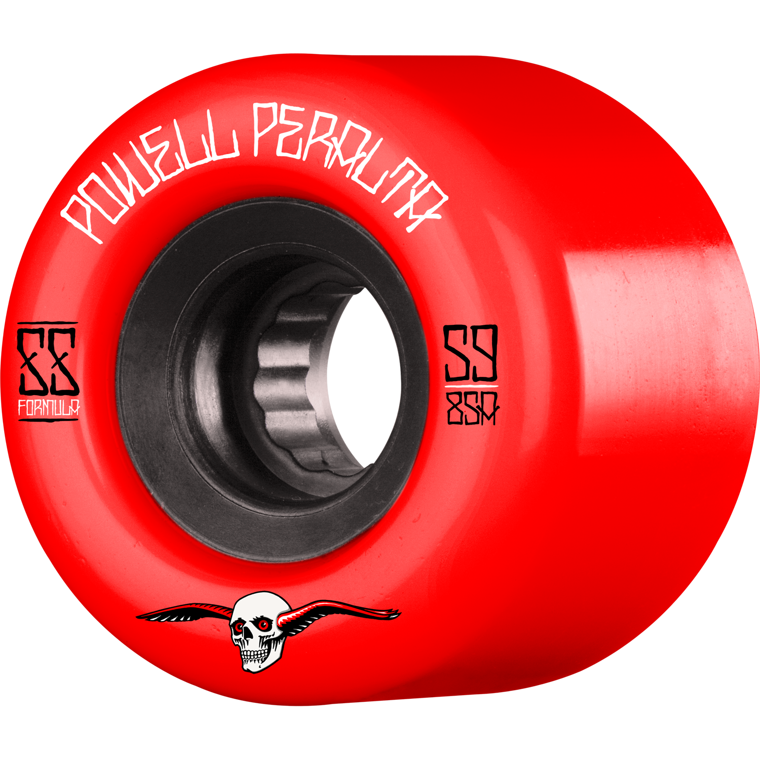Powell Peralta G-Slides 59mm 85a Red/Black Skateboard Wheels (Set of 4) | Universo Extremo Boards Skate & Surf