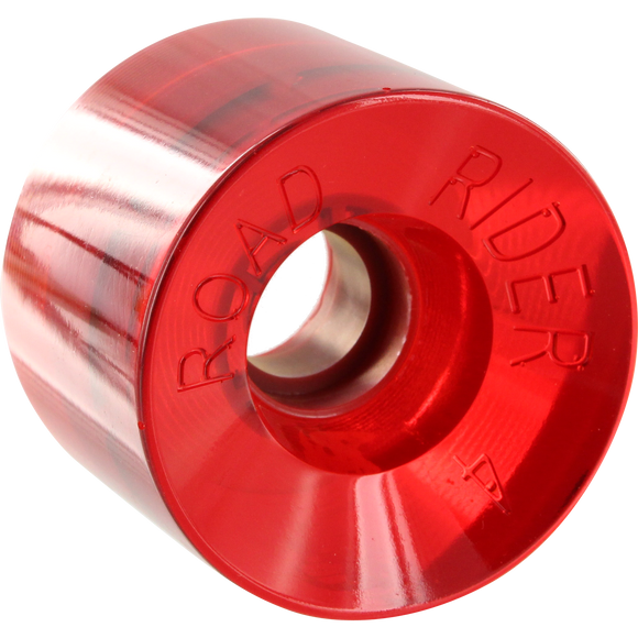 Road Rider 4 59mm 78a Clear Red Skateboard Wheels (Set of 4) | Universo Extremo Boards Skate & Surf