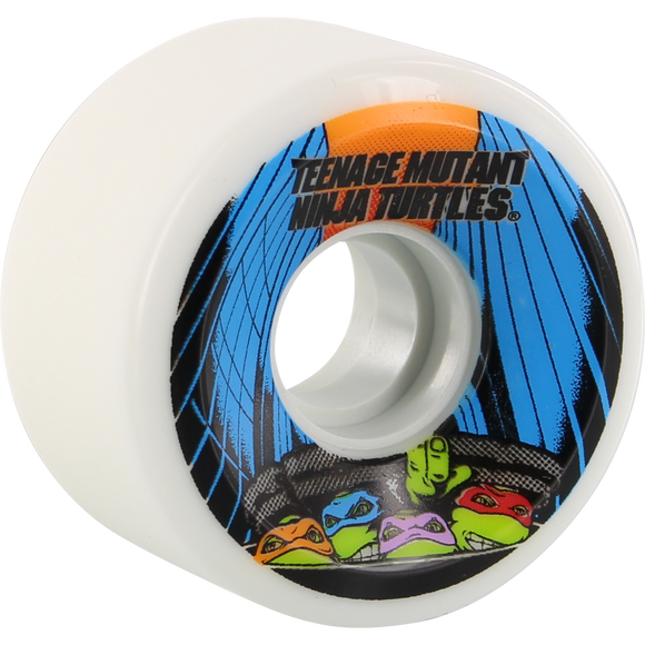 Santa Cruz Slimeballs Og Slime 60mm 78a Tmnt White Skateboard Wheels (Set of 4)