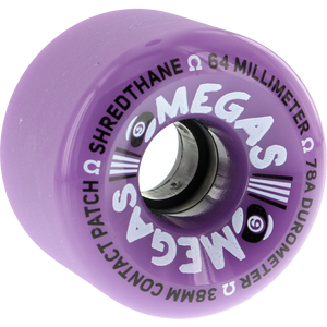 Sector 9 Omega 64mm 78a Purple Longboard Wheels (Set of 4) | Universo Extremo Boards Skate & Surf