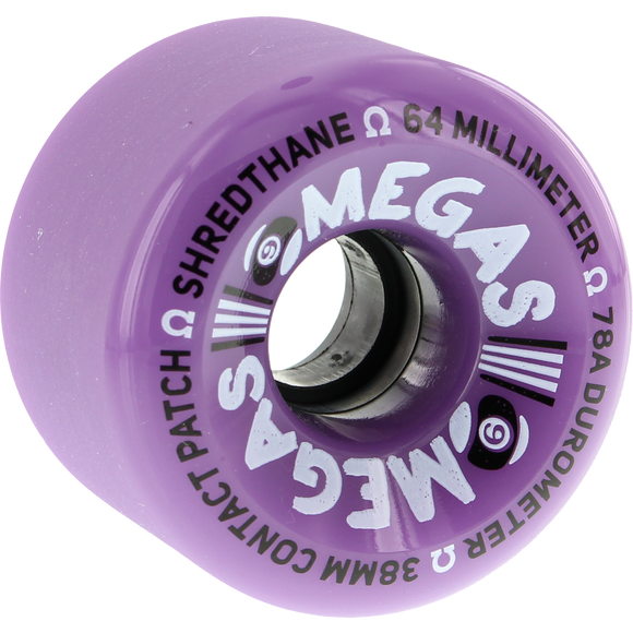 Sector 9 Omega 64mm 78a Purple Longboard Wheels (Set of 4) | Universo Extremo Boards Skate & Surf