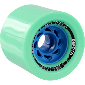 Seismic Alpha 75.5mm 78a Mint Defcon Skateboard Wheels (Set of 4)