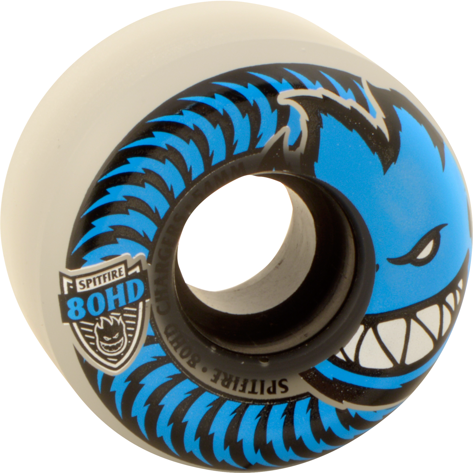 Spitfire 80hd Charger Conical 54mm Clear/Blue Skateboard Wheels (Set of 4) | Universo Extremo Boards Skate & Surf